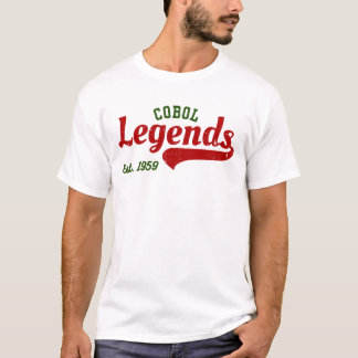 Camiseta COBOL Legends Est. 1959 – A Retro Tech