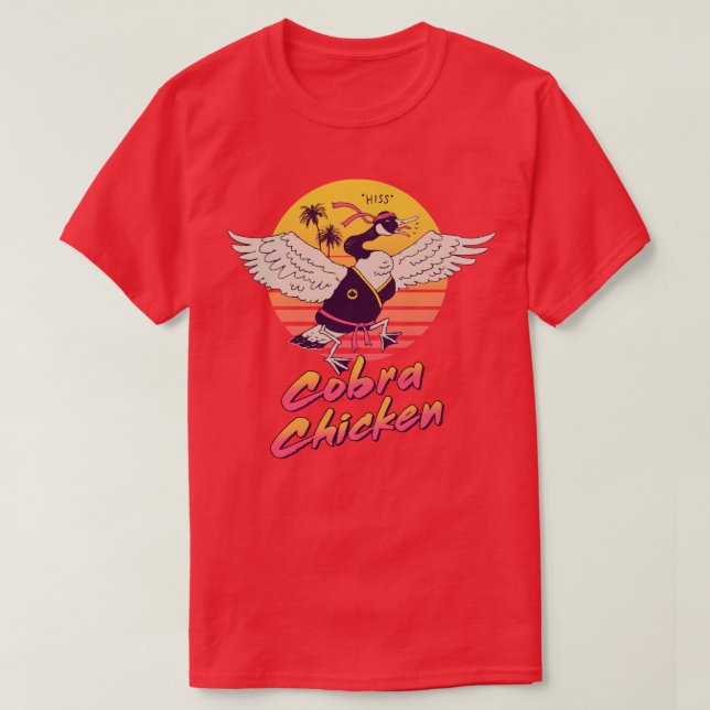 Camiseta Cobra Chicken (Diseño del anverso)