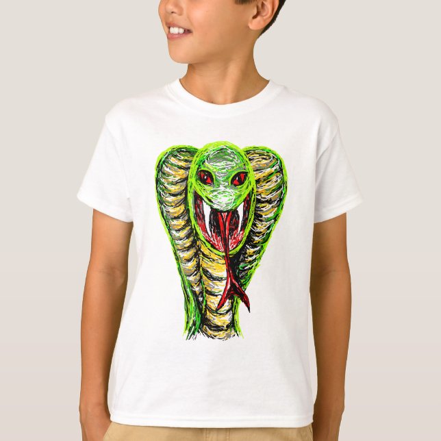 Camiseta Cobra de expectoración (Anverso)