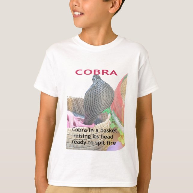 Camiseta Cobra en la edición impresa de Basket Art (Anverso)