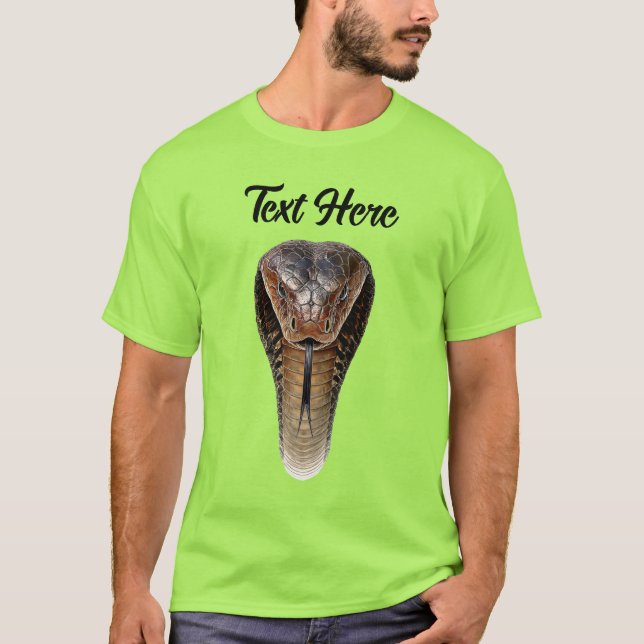 Camiseta Cobra Real  (Anverso)