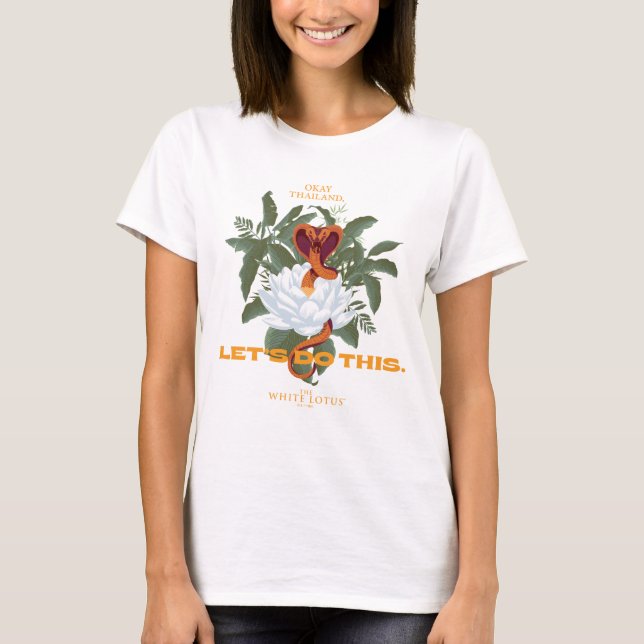 Camiseta Cobra - The White Lotus (Anverso)