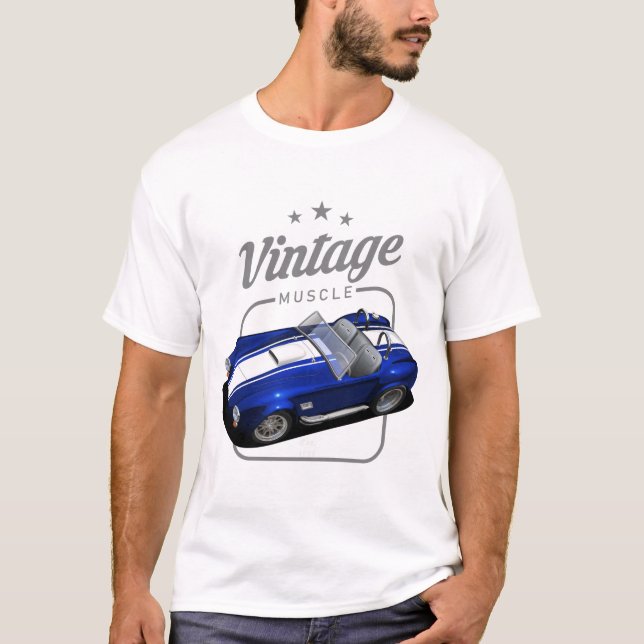 Camiseta cobra vintage (Anverso)