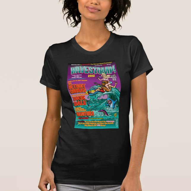 CAMISETA COBRAS 2012 DE WAVESTOMP DETROIT (Anverso)
