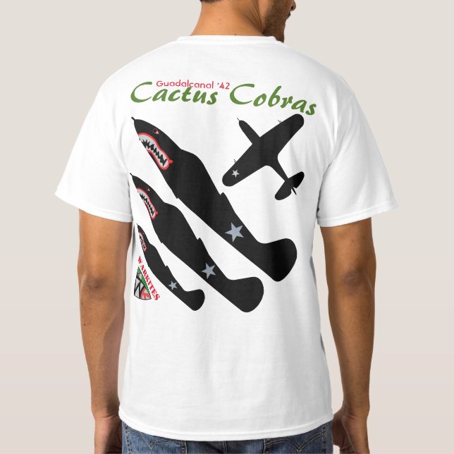Camiseta Cobras del cactus de Warkites P-400 (Reverso)