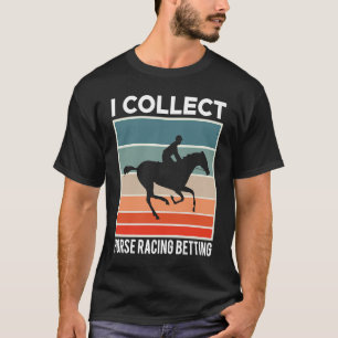 Camiseta Cobro Apuestas de Carreras de Caballos Apuestas de