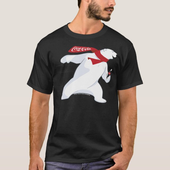 Camiseta Coca-Cola Christmas Polar Bear (Anverso)
