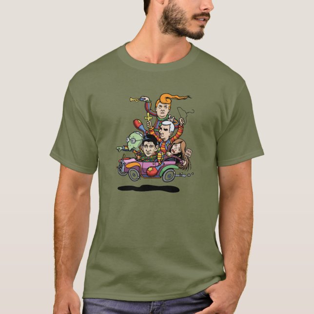 Camiseta Coche '16 del payaso del GOP (Anverso)