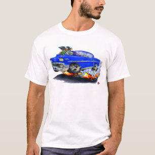 Camiseta Coche 1958 del azul del impala