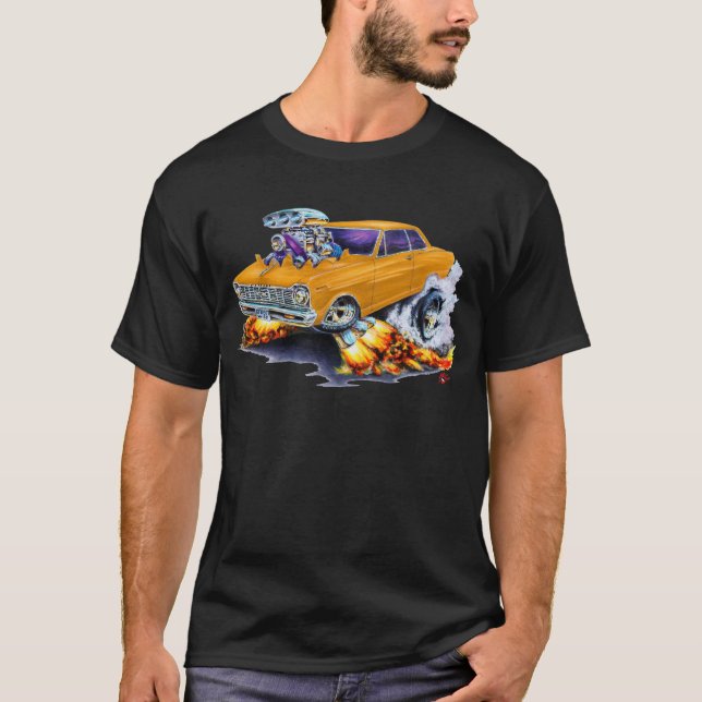 Camiseta Coche 1962-65 del naranja de Nova (Anverso)