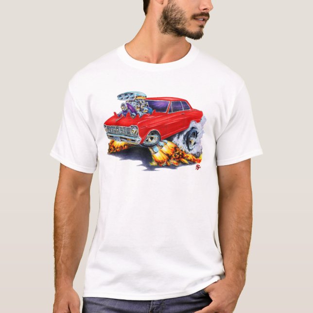 Camiseta Coche 1962-65 del rojo de Nova (Anverso)