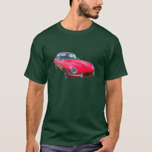 Camiseta Coche 1964 de deportes antiguo de Jaguar XKE del