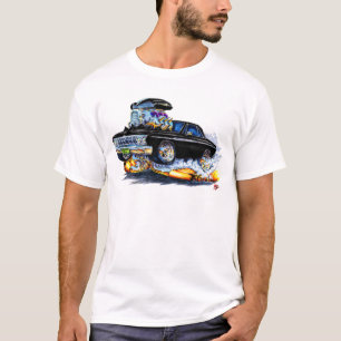 Camiseta Coche 1964 del negro de la furia de Plymouth