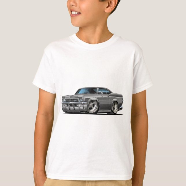 Camiseta Coche 1965-66 del gris del impala (Anverso)