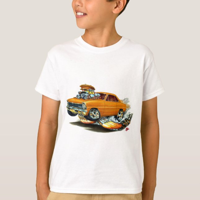 Camiseta Coche 1966-67 del naranja de Nova (Anverso)