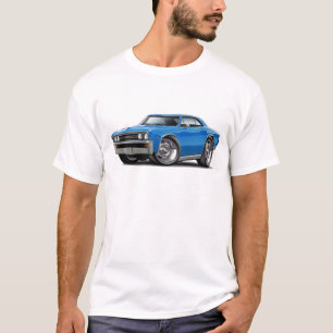 Camiseta Coche 1967 del azul de Chevelle
