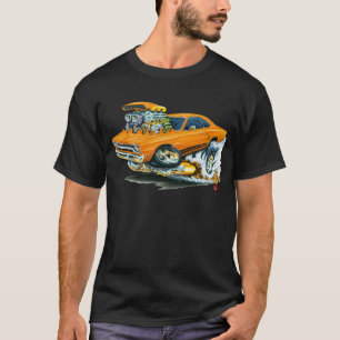 Camiseta Coche 1968-69 del naranja de Plymouth GTX