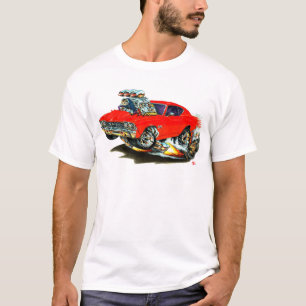 Camiseta Coche 1968-69 del rojo de Chevelle
