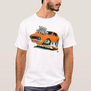 Camiseta Coche 1968 del naranja de Camaro SS