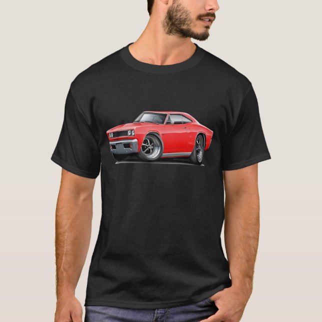 Camiseta Coche 1968 del rojo del RT de la corona (Anverso)