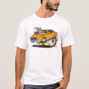 Camiseta Coche 1970-74 del naranja del plumero de Plymouth