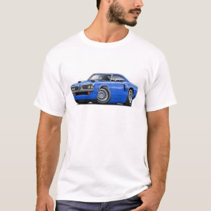 Camiseta Coche 1970 del azul del RT de la corona