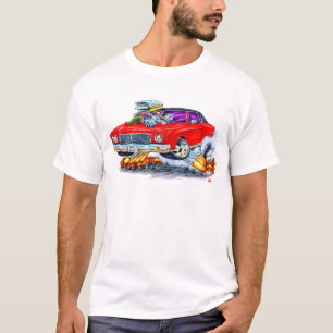 Camiseta Coche 1970 del rojo de Monte Carlo