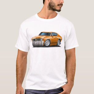 Camiseta Coche 1971-72 del naranja de Chevelle