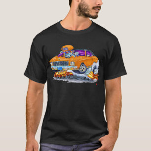 Camiseta Coche 1971 del naranja de Monte Carlo