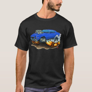 Camiseta Coche 1974-78 del azul de Camaro