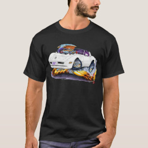 Camiseta Coche 1980-82 del blanco del Corvette