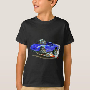 Camiseta Coche 1998-2004 del azul del Corvette