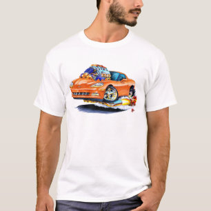 Camiseta Coche 2005-10 del naranja del Corvette