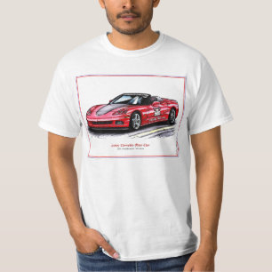 Camiseta Coche 2005 de paso del Corvette de Indy 500