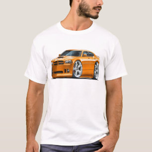 Camiseta Coche 2006-10 del naranja del cargador SRT8