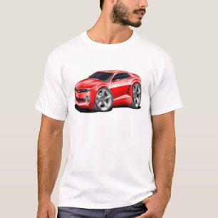 Camiseta Coche 2010-11 del rojo de Camaro