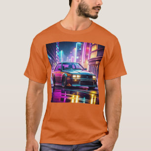 Camiseta coche a la deriva gta 5 ciberpunk vintage