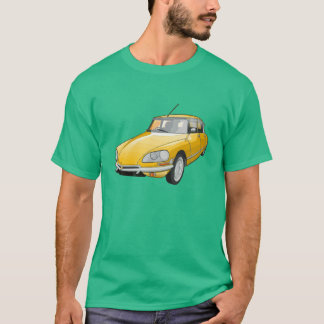 Camiseta coche amarillo