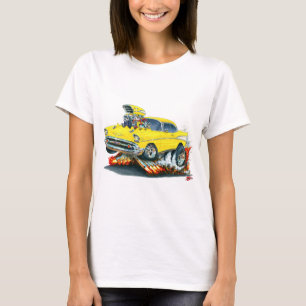 Camiseta Coche amarillo 1957 de Chevy Belair