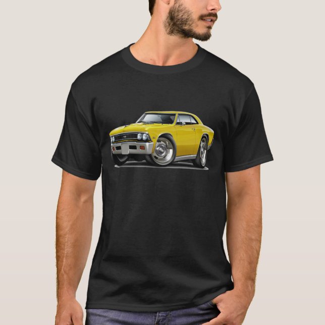 Camiseta Coche amarillo 1966 de Chevelle (Anverso)
