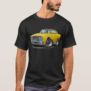 Camiseta Coche amarillo 1967 del RT de la corona