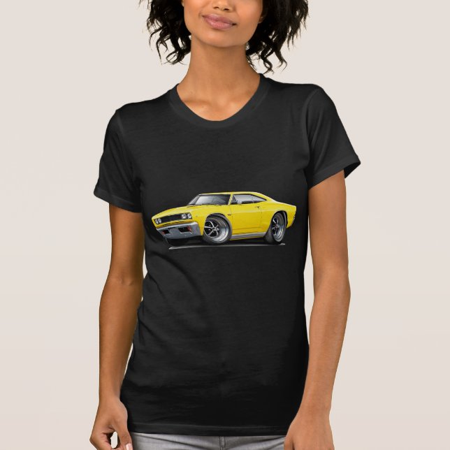 Camiseta Coche amarillo 1968 del RT de la corona (Anverso)