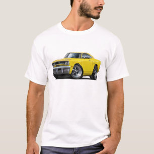 Camiseta Coche amarillo 1970 de Plymouth GTX