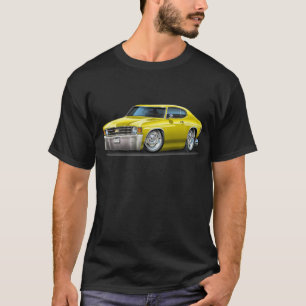 Camiseta Coche amarillo 1971-72 de Chevelle
