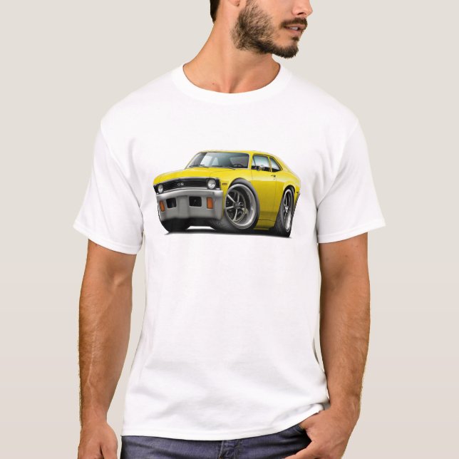 Camiseta Coche amarillo 1971-72 de Nova (Anverso)