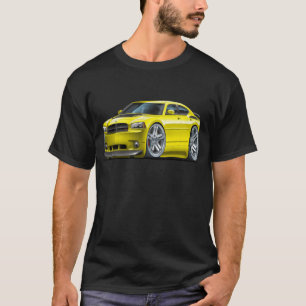 Camiseta Coche amarillo de Daytona del cargador de Dodge