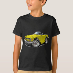 Camiseta Coche amarillo de Triumph TR6