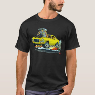 Camiseta Coche Amarillo-Negro 1970-72 de Camaro