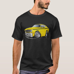 Camiseta Coche Amarillo-Negro 1970-74 del plumero