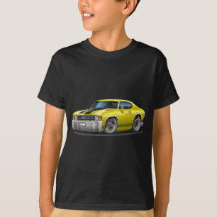 Camiseta Coche Amarillo-Negro 1971-72 de Chevelle
